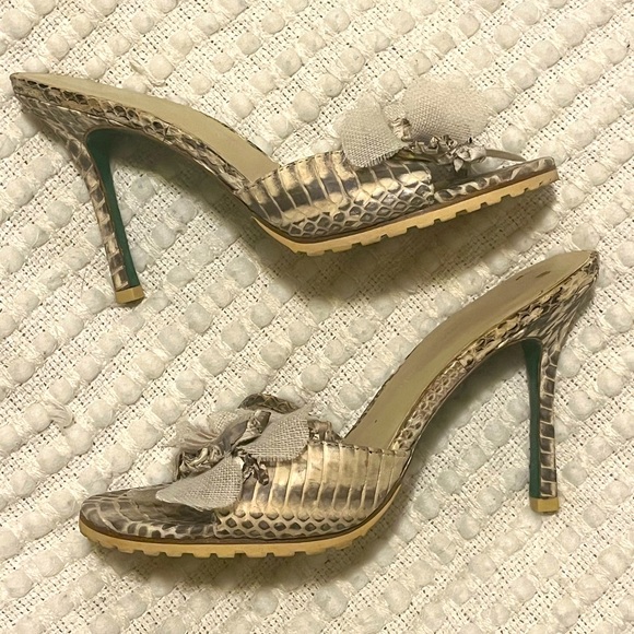 Snake Skin Heels - Picture 1 of 3